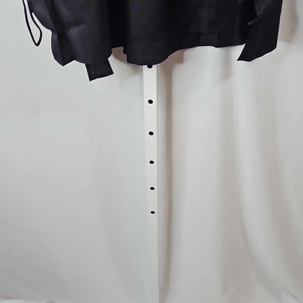 Harshman Black Bianca High Neck Women's Blouse Size 2X NWT - Picture 3 of 7